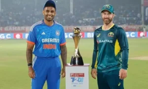 இந்தியா – ஆஸ்திரேலியா டி20 தொடர்: தொடரை தீர்மானிக்கும் கடைசி போட்டி இன்று