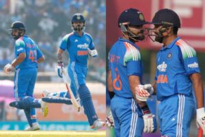 கோலி – ரோஹித் ஜோடி சாதனை: சங்ககாரா–தில்ஷன் ரெக்கார்டை சமன் செய்த கூட்டணி