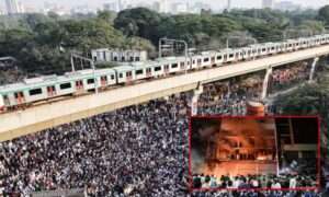 வங்காளதேசத்தில் வன்முறை தீவிரம்: இளைஞர் கொலை – உடல் தீவைக்கப்பட்ட சம்பவம் பரபரப்பு