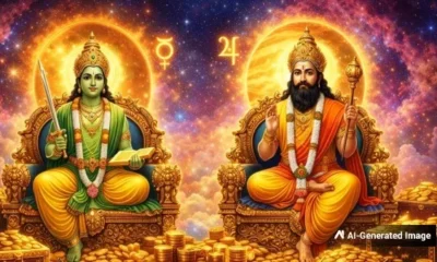 குரு-புதன் நவபஞ்ச ராஜயோகம்