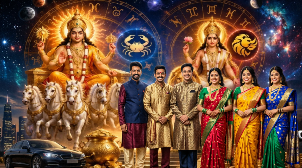 ஜூலையில் சூரியன் – சுக்கிரன் பெயர்ச்சி: இந்த 4 ராசிகளுக்கு பணவரவு அதிகரித்து தொழிலில் முன்னேற்றம்! சூரியன் - சுக்கிரன் பெயர்ச்சி