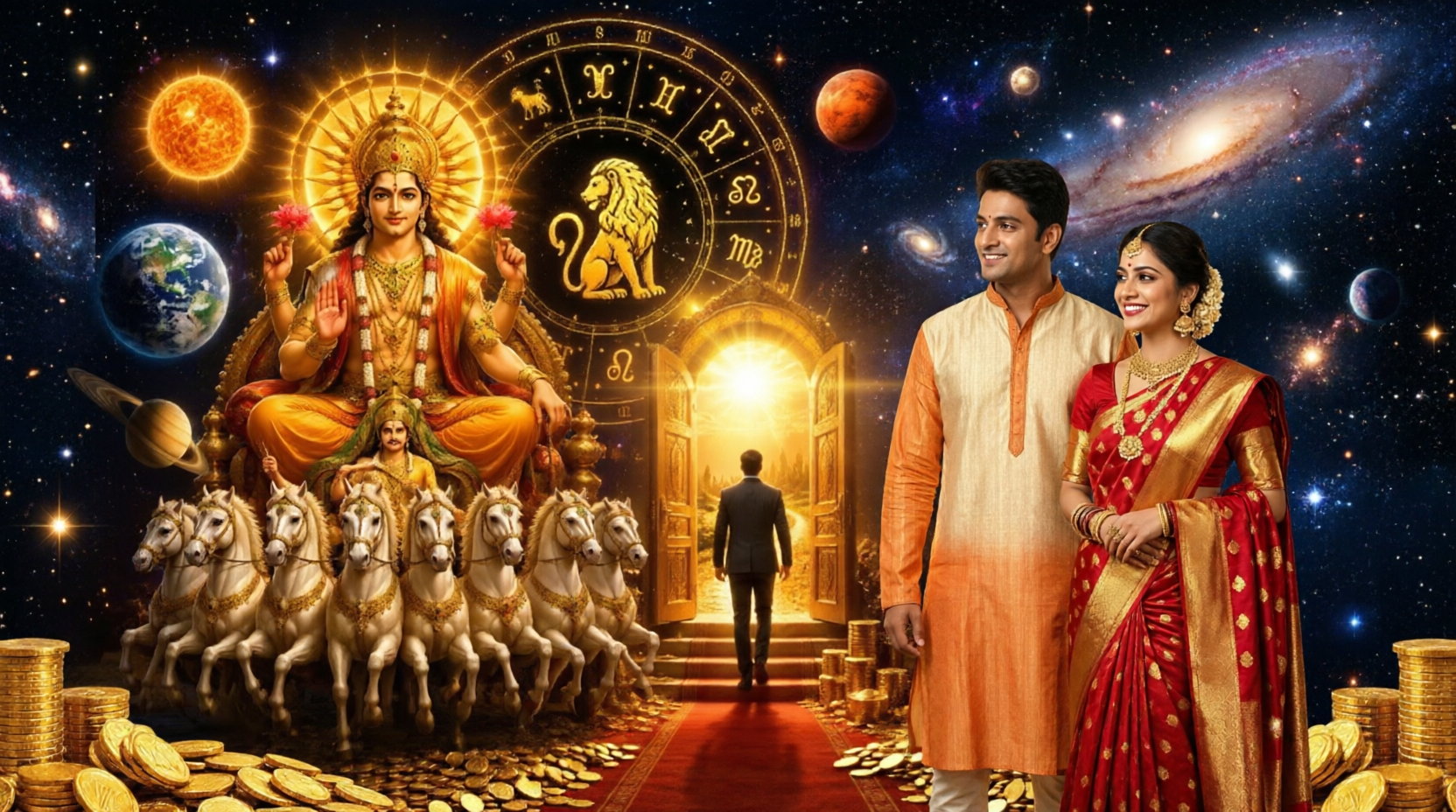 1 வருடம் கழித்து சூரியன் சிம்ம ராசிக்கு பெயர்ச்சி
